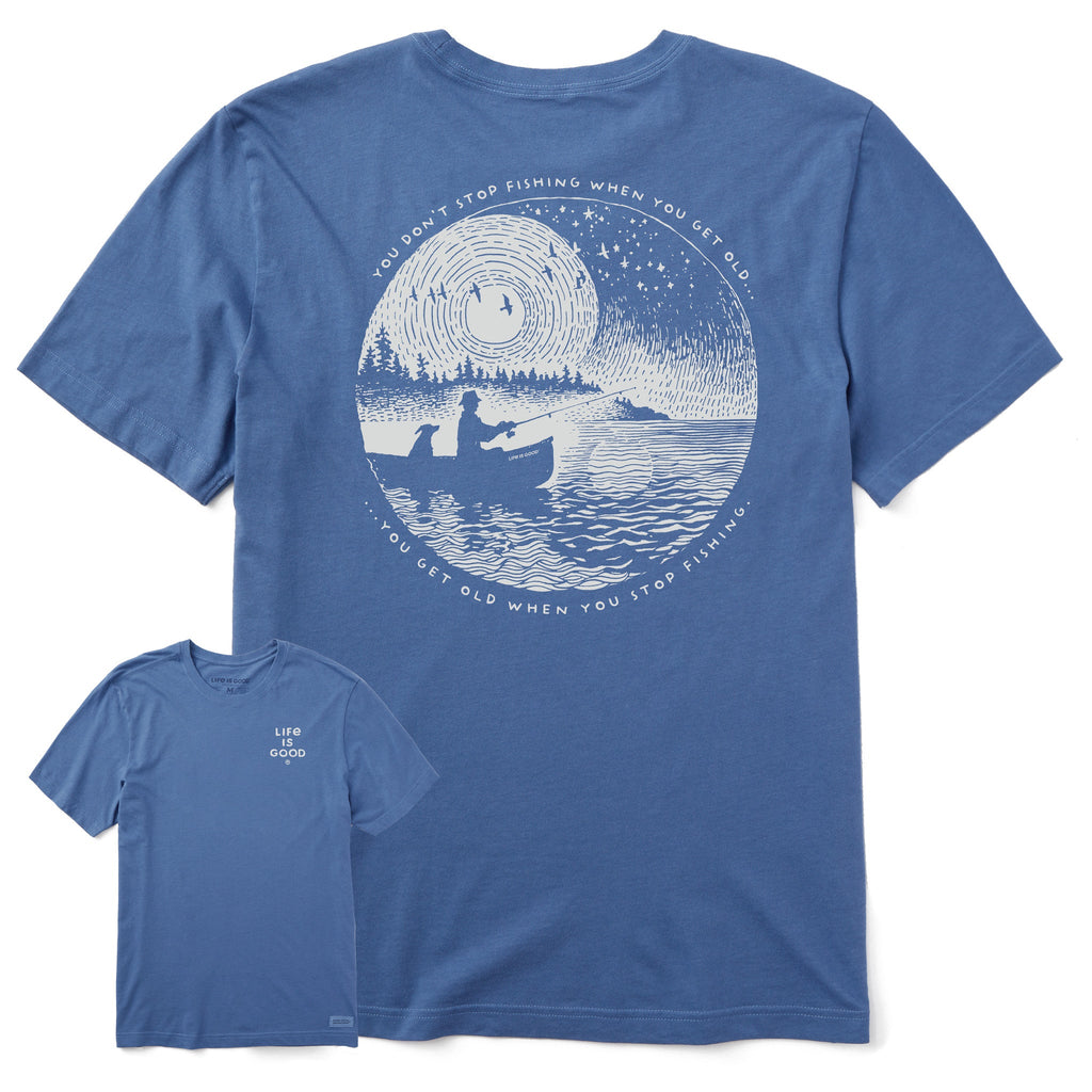 Don't Stop Fishing Scene T-Shirt