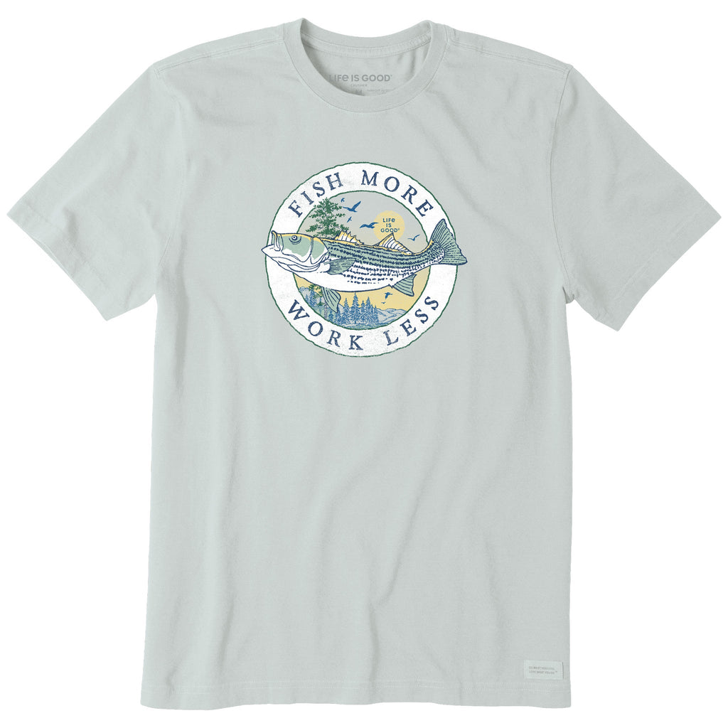 Fineline Fish More Work Less T-Shirt