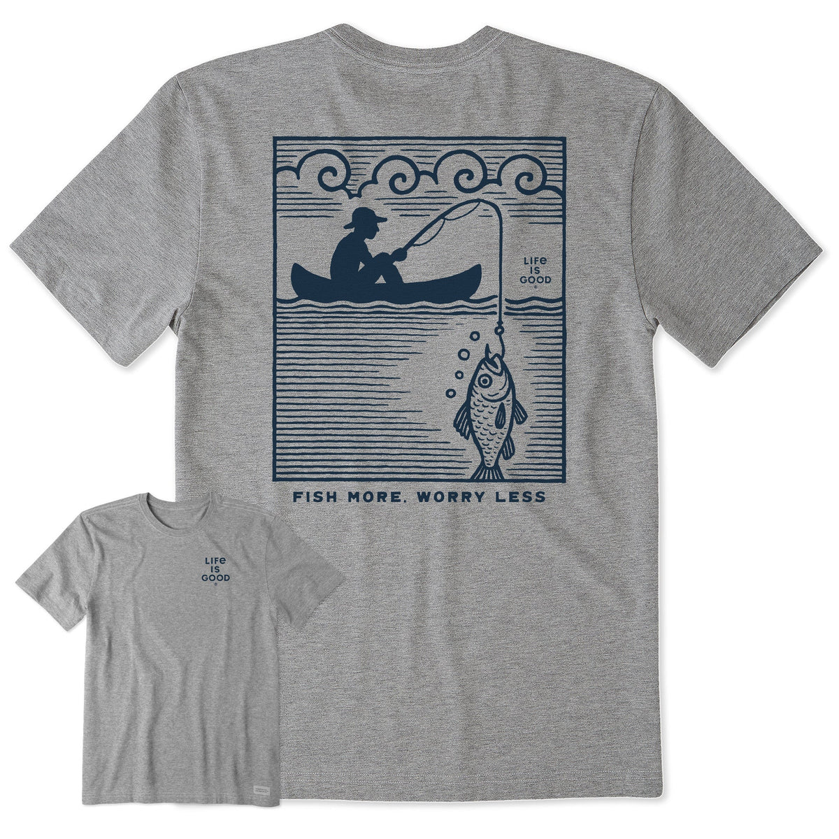 Fish More Canoe T-Shirt
