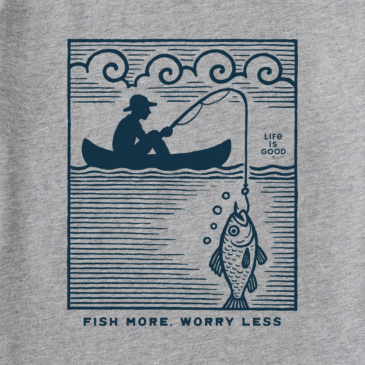 Fish More Canoe T-Shirt